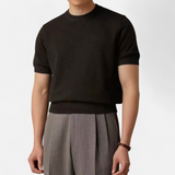 Legacy Sydney | Men’s Slim-Fit Knitted T-Shirt