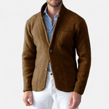 Legacy Sydney | Men’s Vintage Wool Stand-Collar Jacket