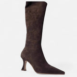 Legacy Sydney | Women’s Suede Thigh-High Heeled Boots