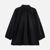 Legacy Sydney | Women’s Pleated Lapel Blouse