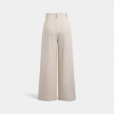 Legacy Sydney | Women’s Jacquard Pleated Wide-Leg Trousers