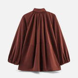 Legacy Sydney | Women’s Pleated Lapel Blouse