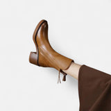 Legacy Sydney | Women’s Roman Leather Flat Heel Boots