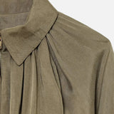 Legacy Sydney | Women’s Pleated Lapel Blouse