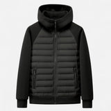 Legacy Sydney | Men’s Hooded Down Jacket – Spliced Quilted Style
