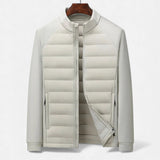 Legacy Sydney | Men’s Quilted Down Jacket with Stand-Up Collar