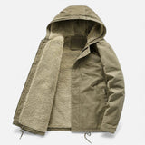 Legacy Sydney| Men’s Lamb Fleece Hooded Winter Coat
