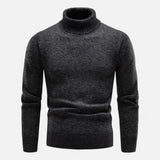 Legacy Sydney | Men’s Knitted Turtleneck Sweater – Thick Winter Warmth