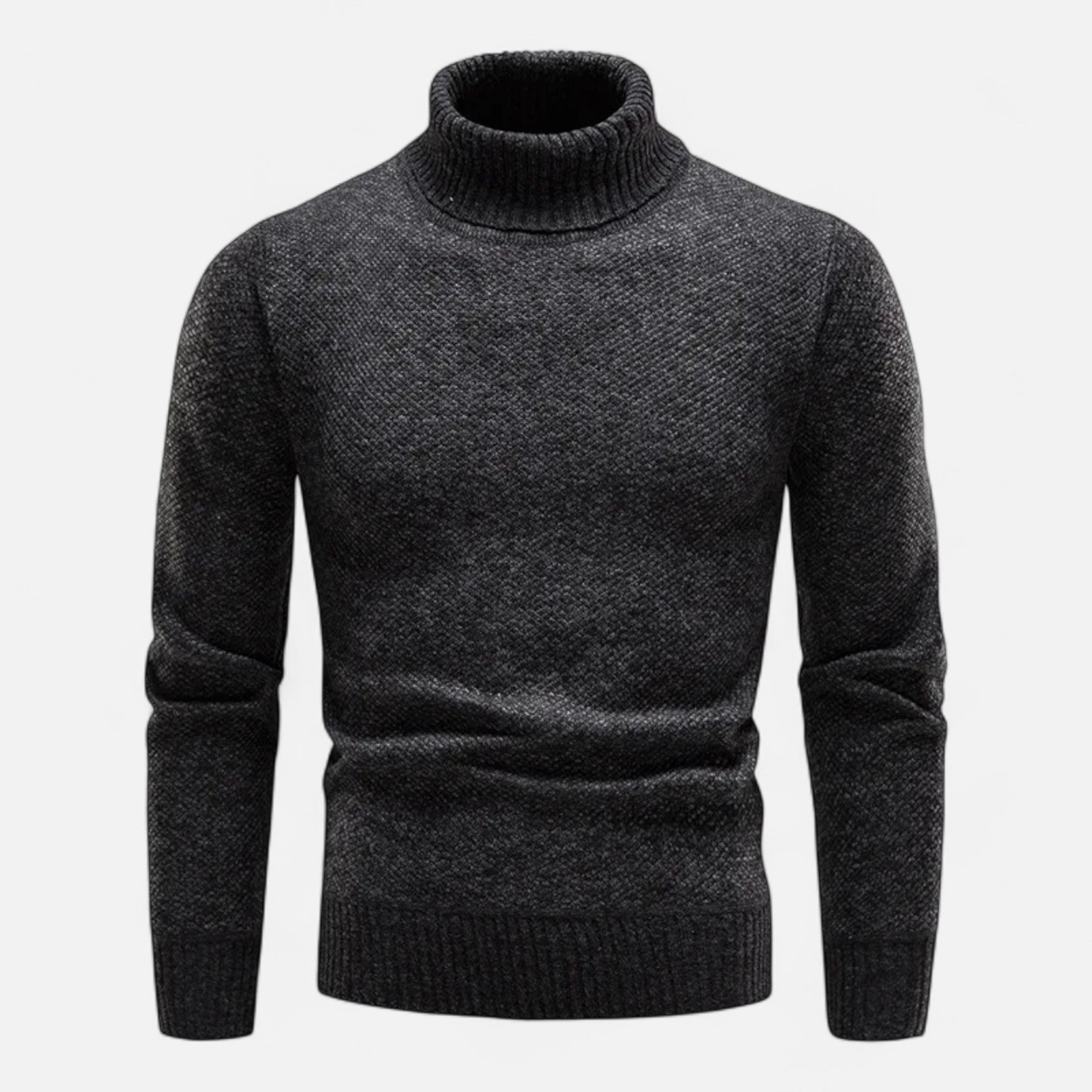 Legacy Sydney | Men’s Knitted Turtleneck Sweater – Thick Winter Warmth