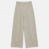 Legacy Sydney | Women’s High-Waist Cotton Trousers – Wide Leg Elegance