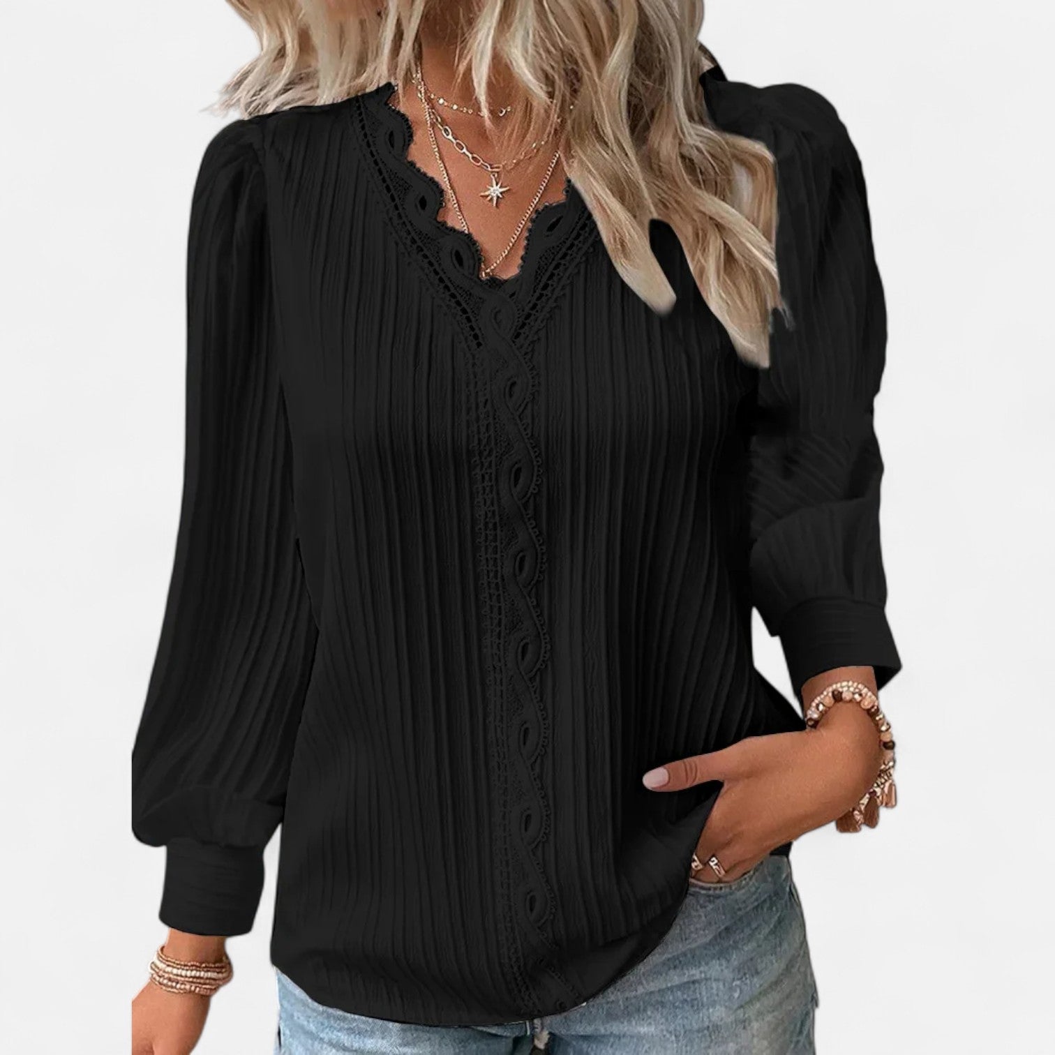 Legacy Sydney | Women’s Chic Blouse – Tailored Silhouette, Effortless Polish