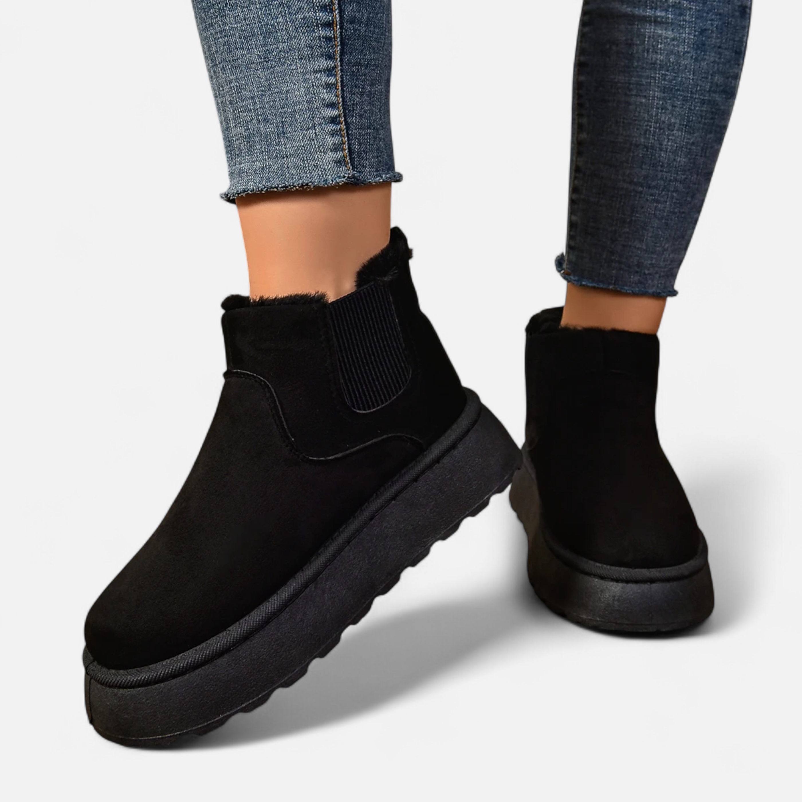 Legacy Sydney | Women’s Short Plush Platform Ankle Boots