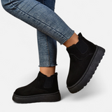 Legacy Sydney | Women’s Short Plush Platform Ankle Boots