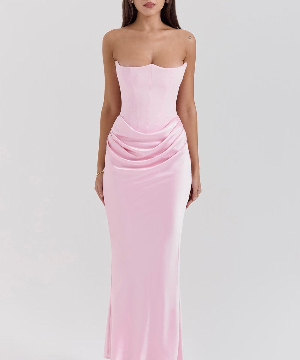 Legacy Sydney | Mia Strapless Corset Maxi Dress
