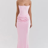Legacy Sydney | Mia Strapless Corset Maxi Dress