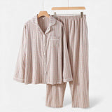Legacy Sydney | Women’s Pure Cotton Pyjama Set with Cardigan Style