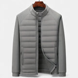 Legacy Sydney | Men’s Quilted Down Jacket with Stand-Up Collar