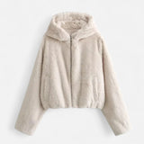 Legacy Sydney | Women’s Hooded Faux Fur Coat – Winter Luxe Comfort