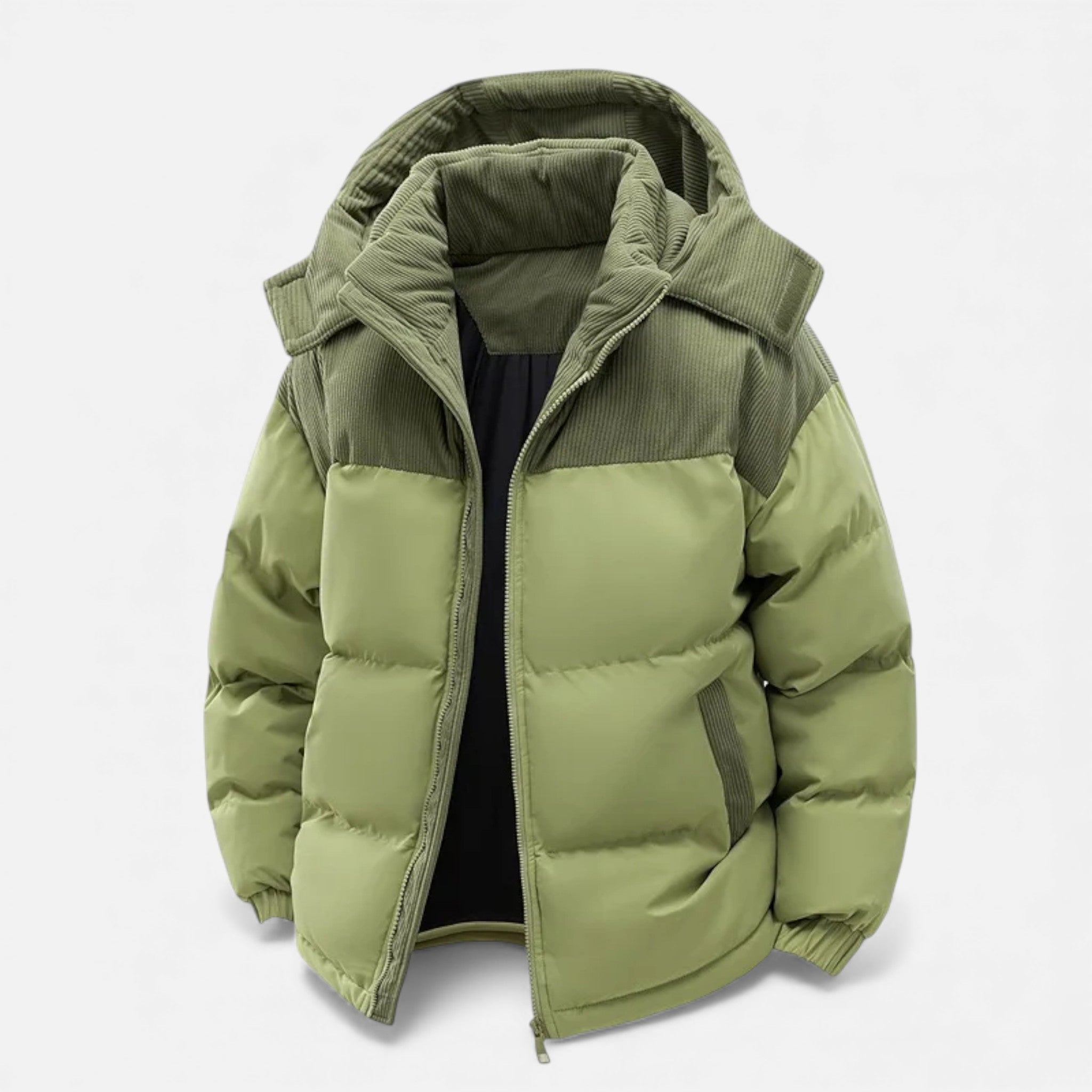 Legacy Sydney| Men’s Fleece-Lined Winter Jacket with Removable Hood