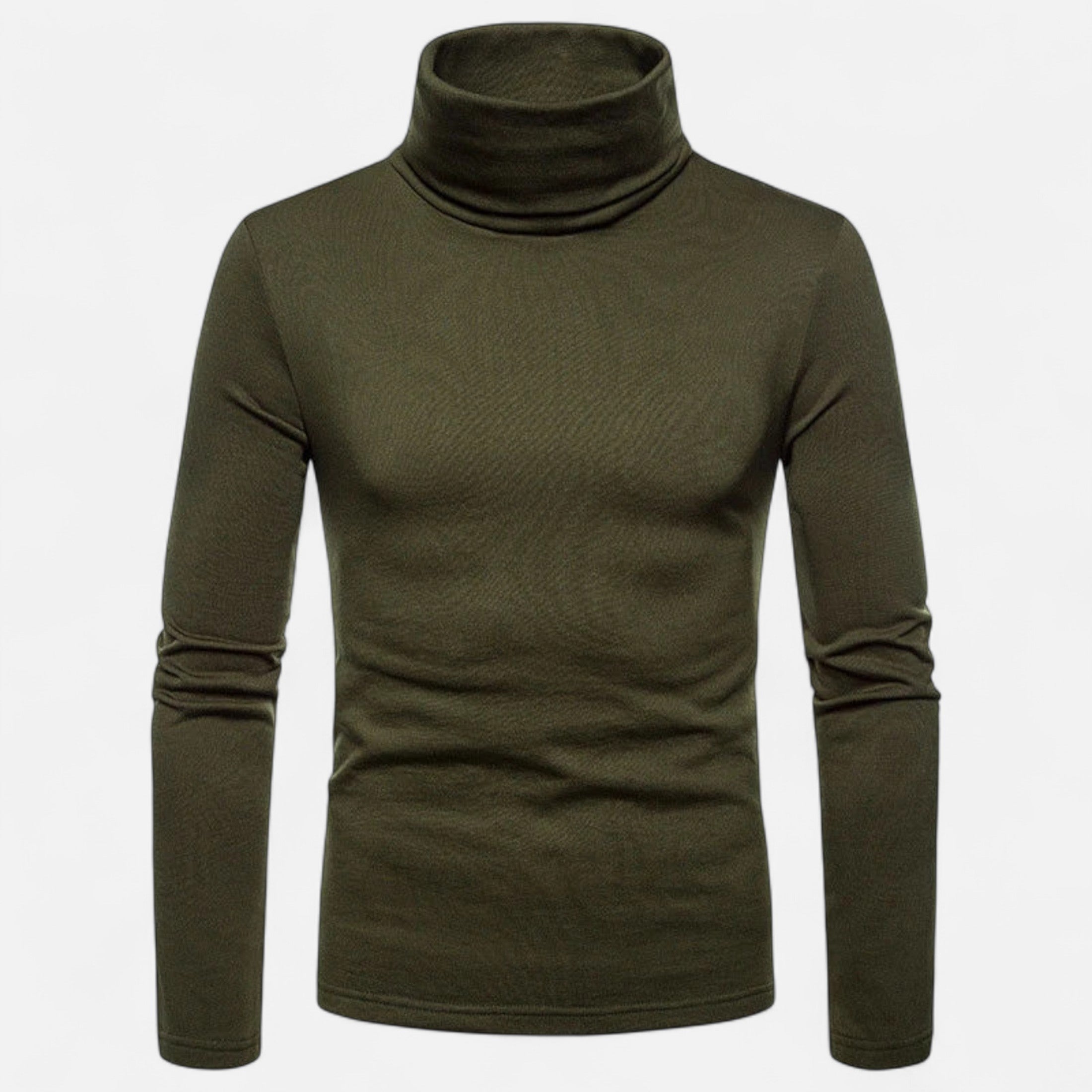 Legacy Sydney | Men’s Slim Fit Turtleneck Sweater – Autumn Winter Stretch
