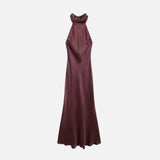 Legacy Sydney | Women’s Backless Satin Long Dress