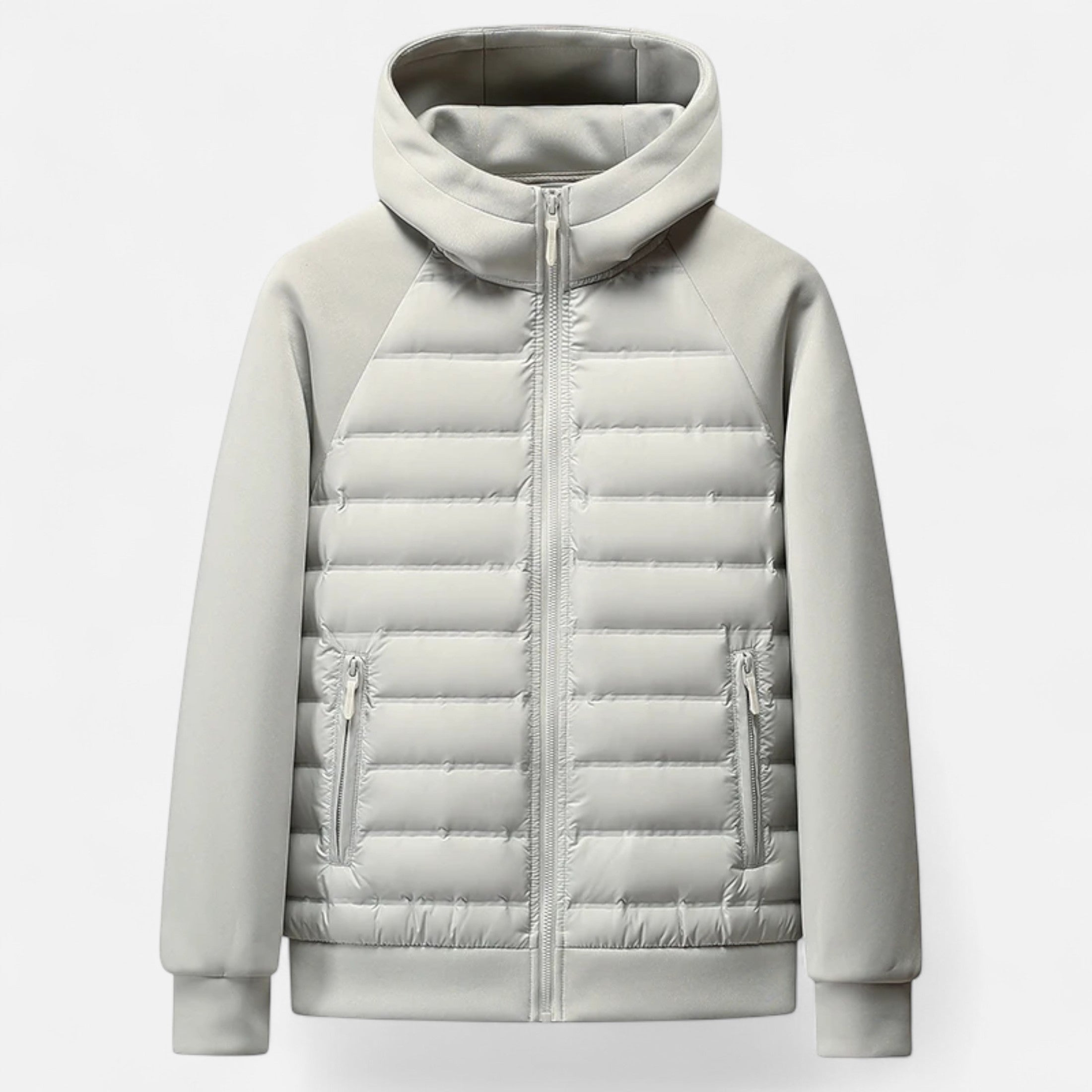 Legacy Sydney | Men’s Hooded Down Jacket – Spliced Quilted Style