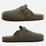 Legacy Sydney | Men’s Suede Mules – Sculpted Clog-Inspired Comfort