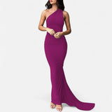 Legacy Sydney | Women’s Backless Scarf-Tie Evening Dress