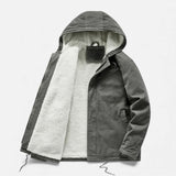 Legacy Sydney| Men’s Lamb Fleece Hooded Winter Coat