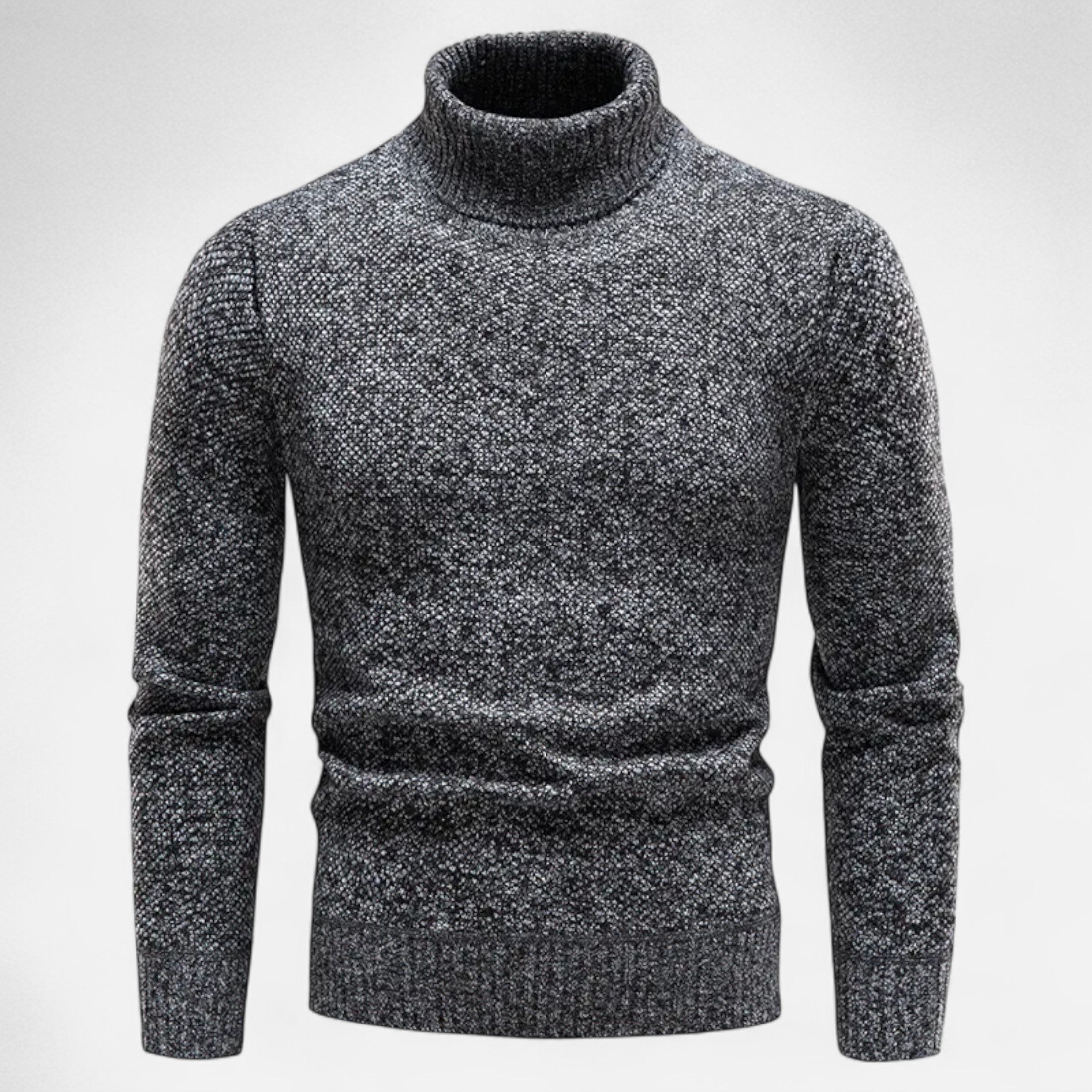 Legacy Sydney | Men’s Knitted Turtleneck Sweater – Thick Winter Warmth