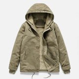 Legacy Sydney| Men’s Lamb Fleece Hooded Winter Coat