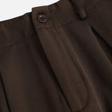 Legacy Sydney | Women’s Jacquard Pleated Wide-Leg Trousers