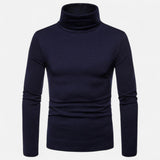 Legacy Sydney | Men’s Slim Fit Turtleneck Sweater – Autumn Winter Stretch