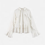 Legacy Sydney | Women's Elegant Chiffon Ruffled Blouse