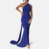 Legacy Sydney | Women’s Backless Scarf-Tie Evening Dress