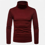 Legacy Sydney | Men’s Slim Fit Turtleneck Sweater – Autumn Winter Stretch