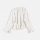 Legacy Sydney | Women's Elegant Chiffon Ruffled Blouse