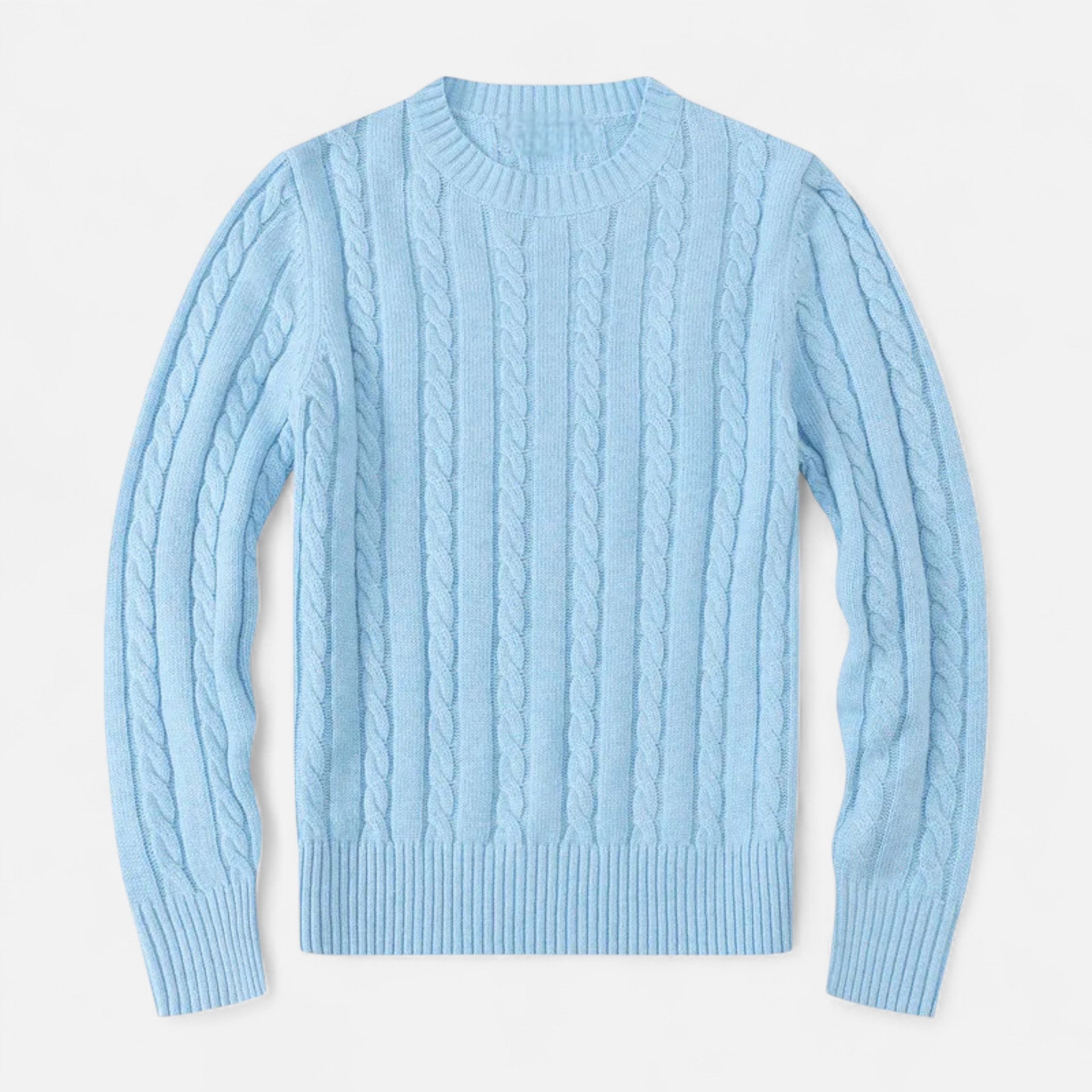 Legacy Sydney | Men’s Cotton Blend Sweater – Timeless Round Neck Style