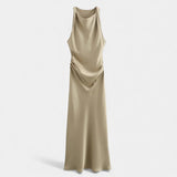 Legacy Sydney | Women’s Satin Slip Midi Dress