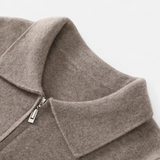 Legacy Sydney | Men’s Wool-Cashmere Zip Business Sweater