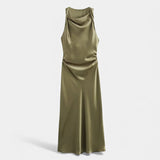 Legacy Sydney | Women’s Satin Slip Midi Dress
