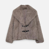 Legacy Sydney | Women’s Faux Fur Coat – Winter Street Elegance