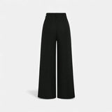 Legacy Sydney | Women’s Jacquard Pleated Wide-Leg Trousers
