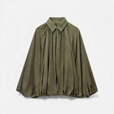 Legacy Sydney | Women’s Pleated Lapel Blouse