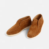 Legacy Sydney | Men’s Suede Mule Loafers in Heritage Camel