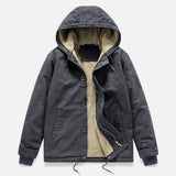 Legacy Sydney| Men’s Lamb Fleece Hooded Winter Coat