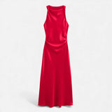 Legacy Sydney | Women’s Satin Slip Midi Dress
