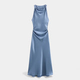 Legacy Sydney | Women’s Satin Slip Midi Dress