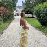 Airborne Summer Formal Maxi Dress