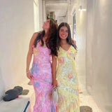 Airborne Summer Formal Maxi Dress